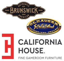 brunswick, olhausen, & california house: what's your taste?