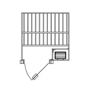 custom cut sauna