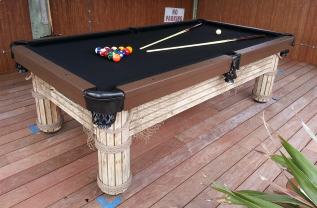 rr outdoor pool table caribbean model