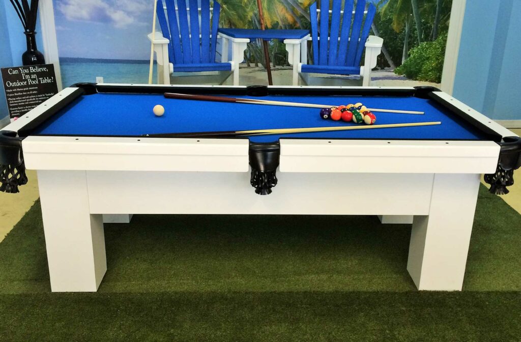 rr outdoor pool table orion model