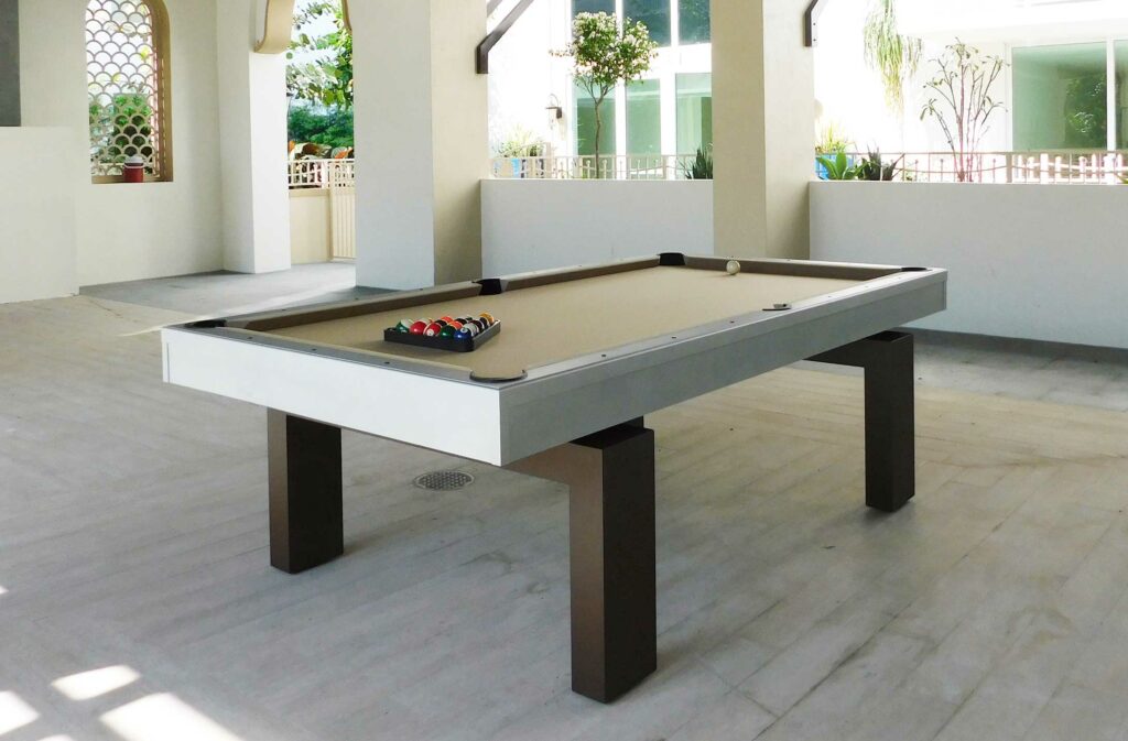 rr outdoor pool table south beach model