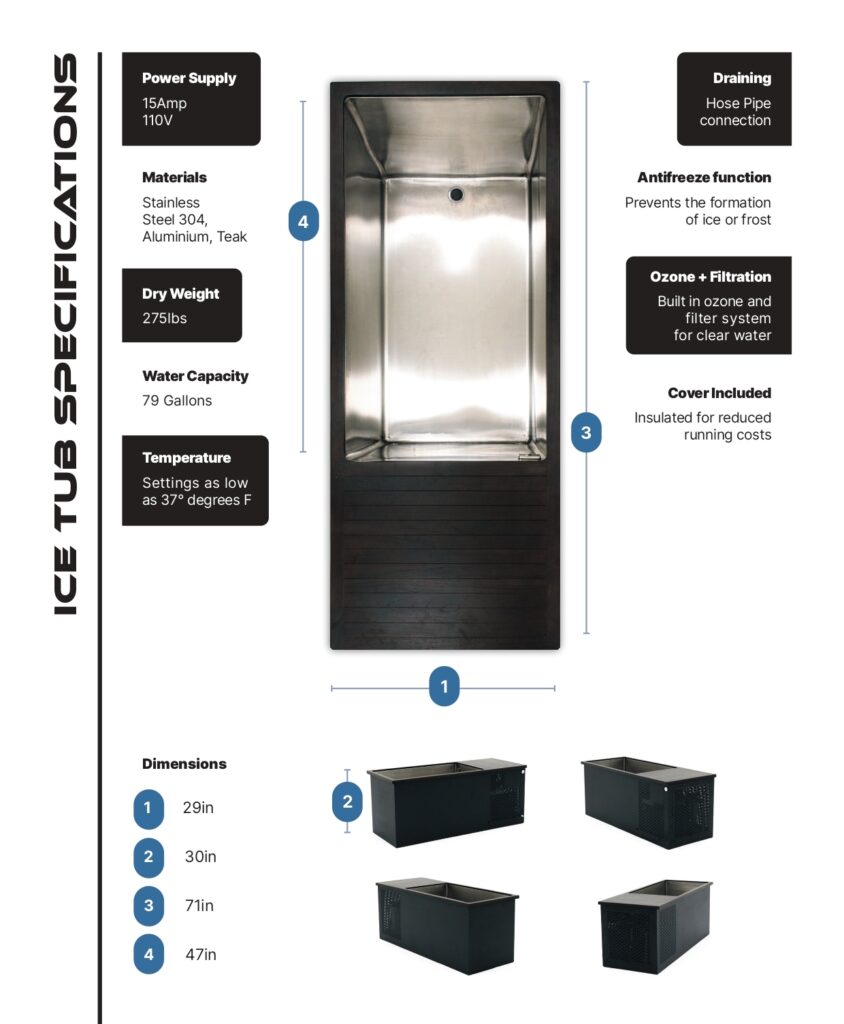 arctic plunge cold plunge tubs