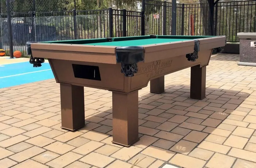 Caesar Outdoor Pool Table Everything Billiards & Spas