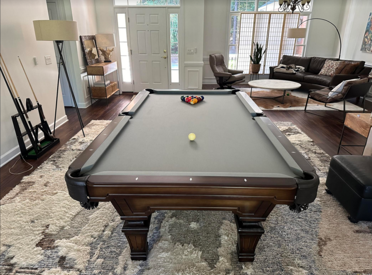 A level Olhausen pool table