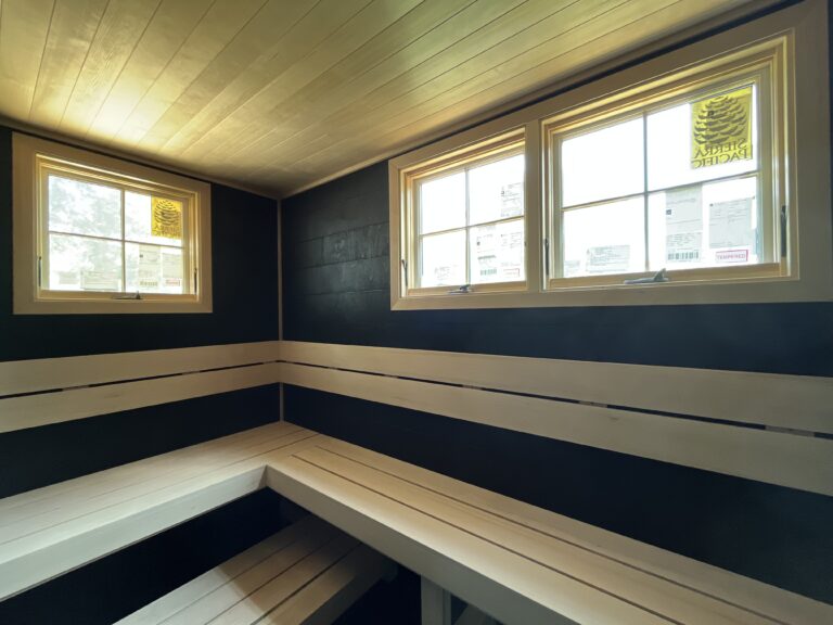 How hot is a sauna?